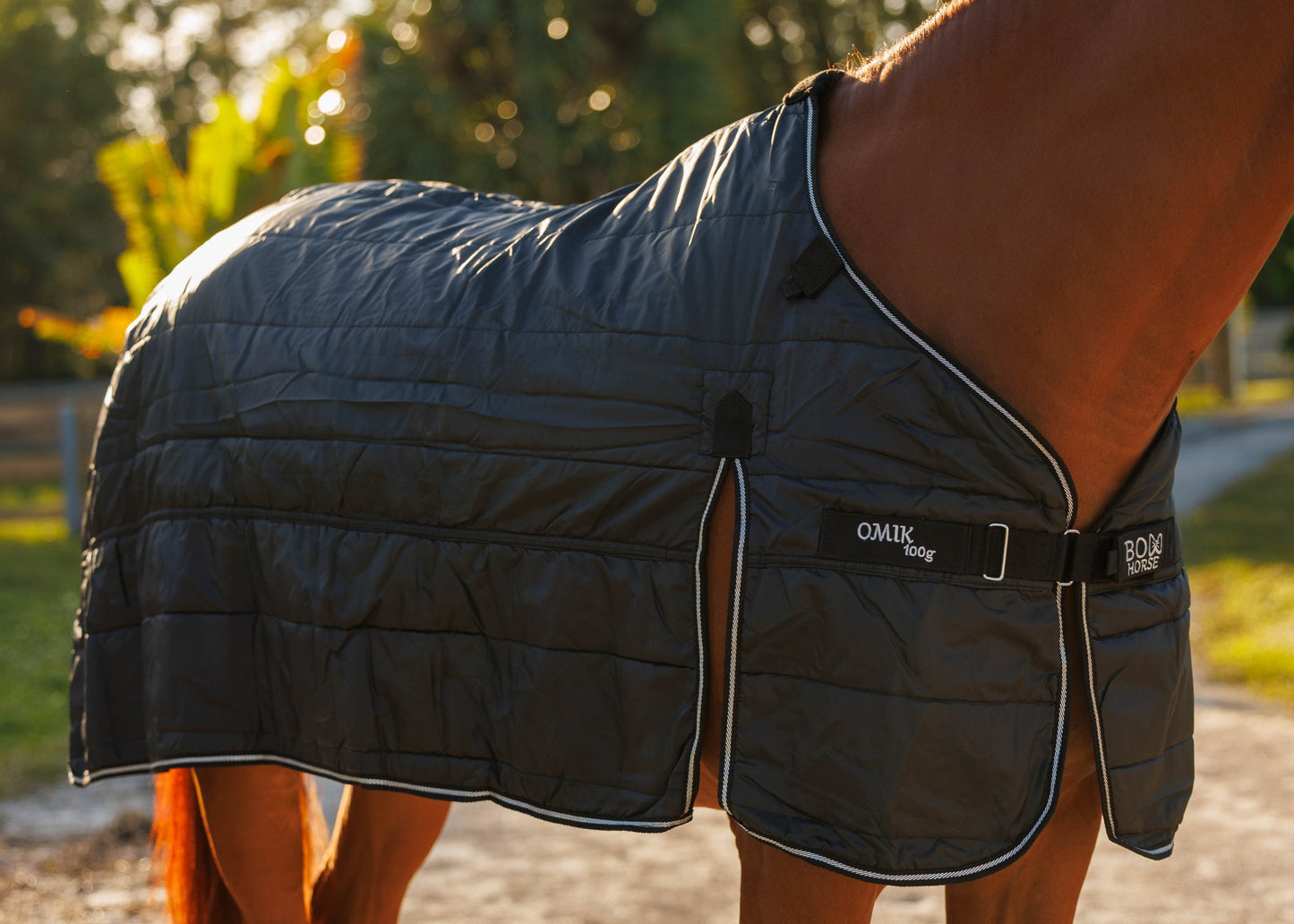 horse liners with fibre filling for winter horse blanket